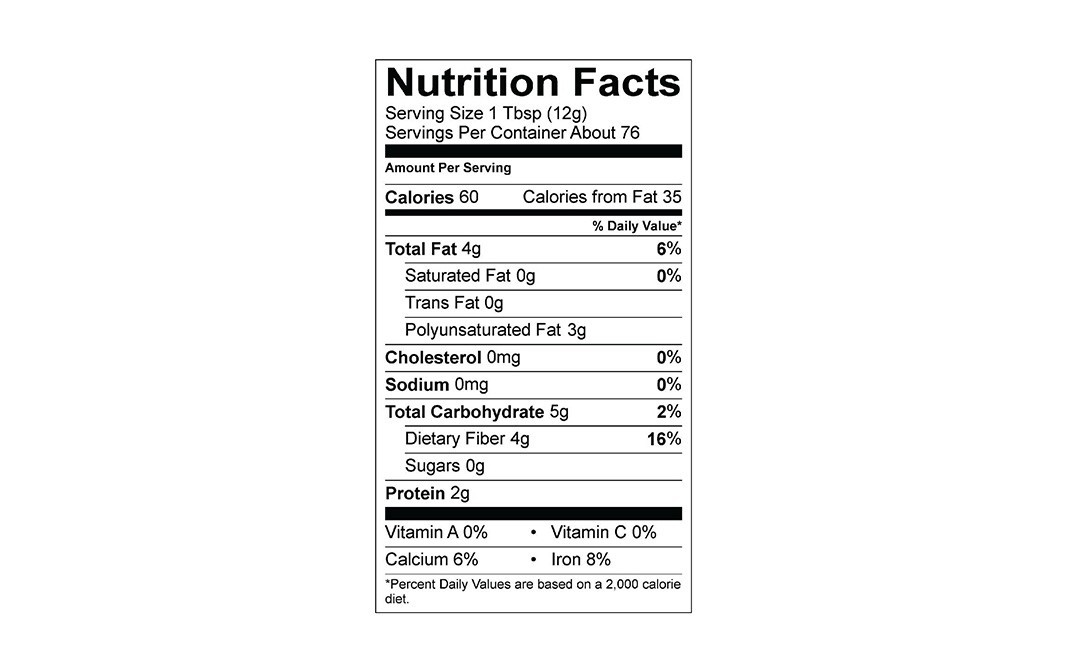 Viva Naturals Organic Chia Seeds    Pack  907 grams